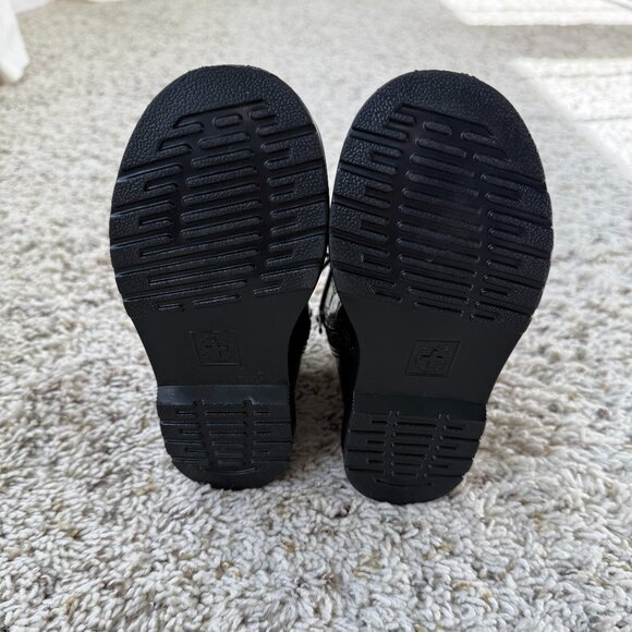 Dr. Martens 1460 patent black boot girls 8T - Picture 3 of 5